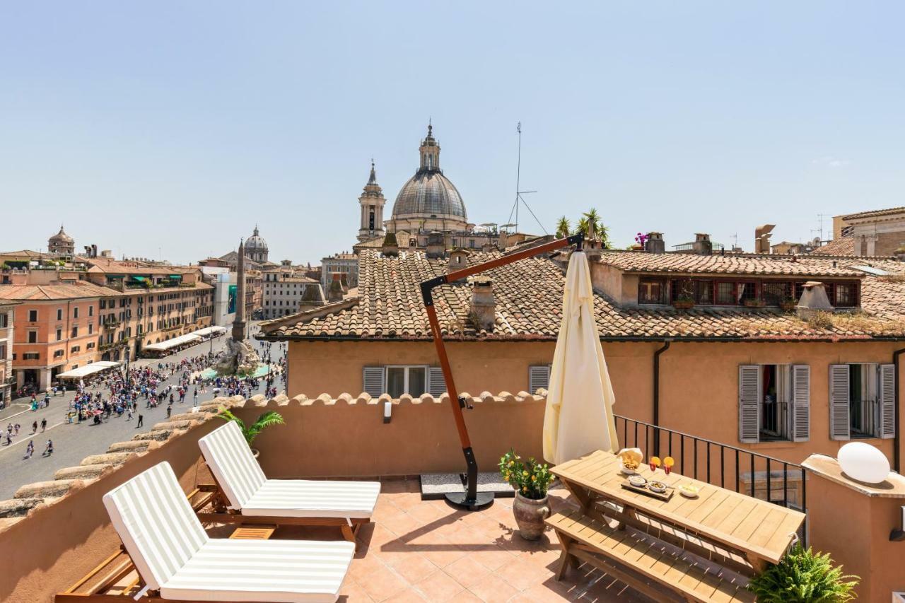 Presidential Penthouse Navona Lägenhet Rom Exteriör bild