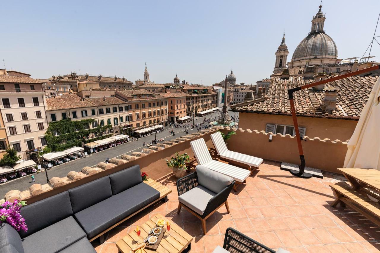 Presidential Penthouse Navona Lägenhet Rom Exteriör bild