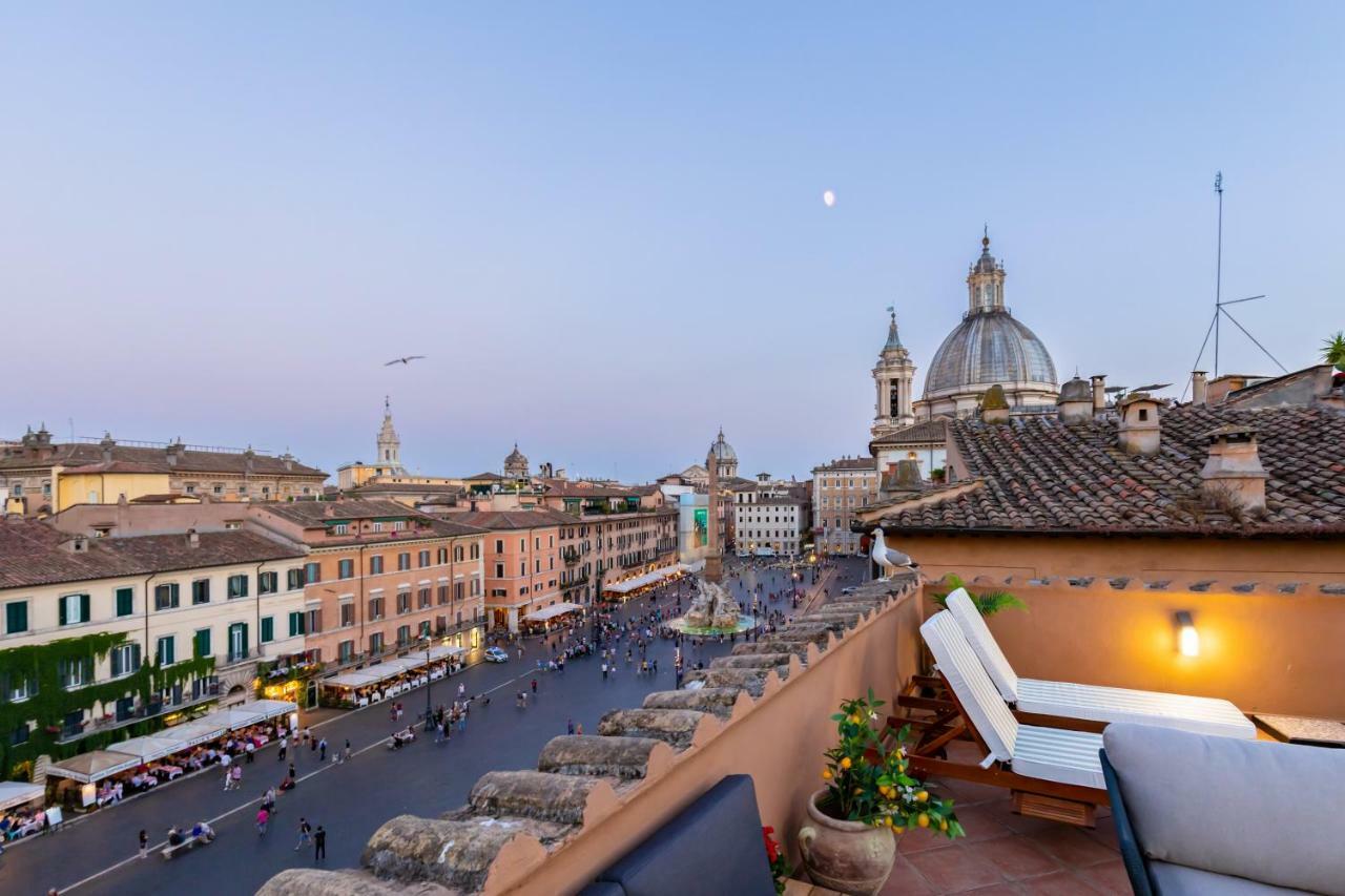 Presidential Penthouse Navona Lägenhet Rom Exteriör bild
