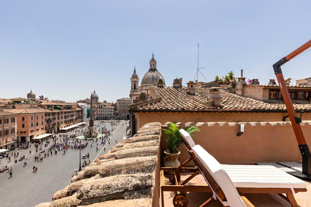Presidential Penthouse Navona Lägenhet Rom Exteriör bild