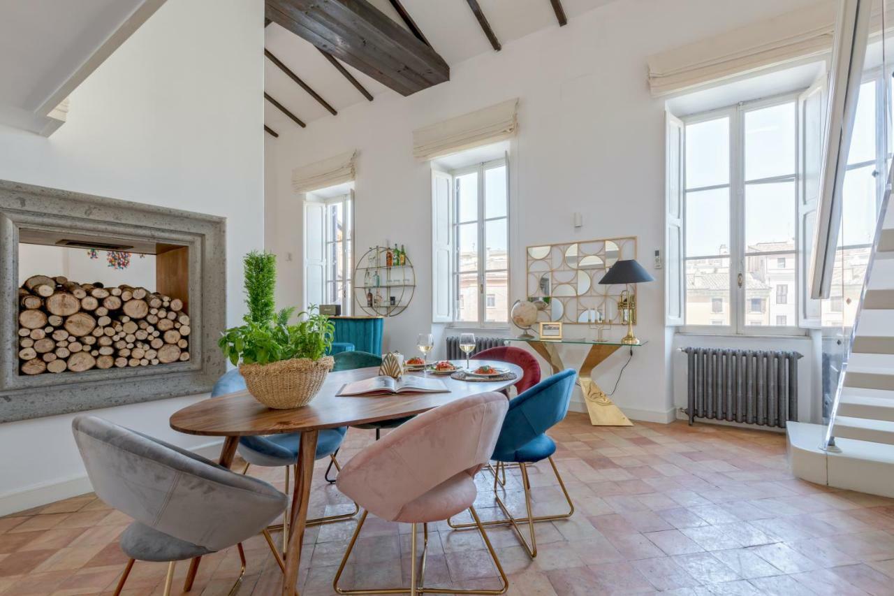 Presidential Penthouse Navona Lägenhet Rom Exteriör bild