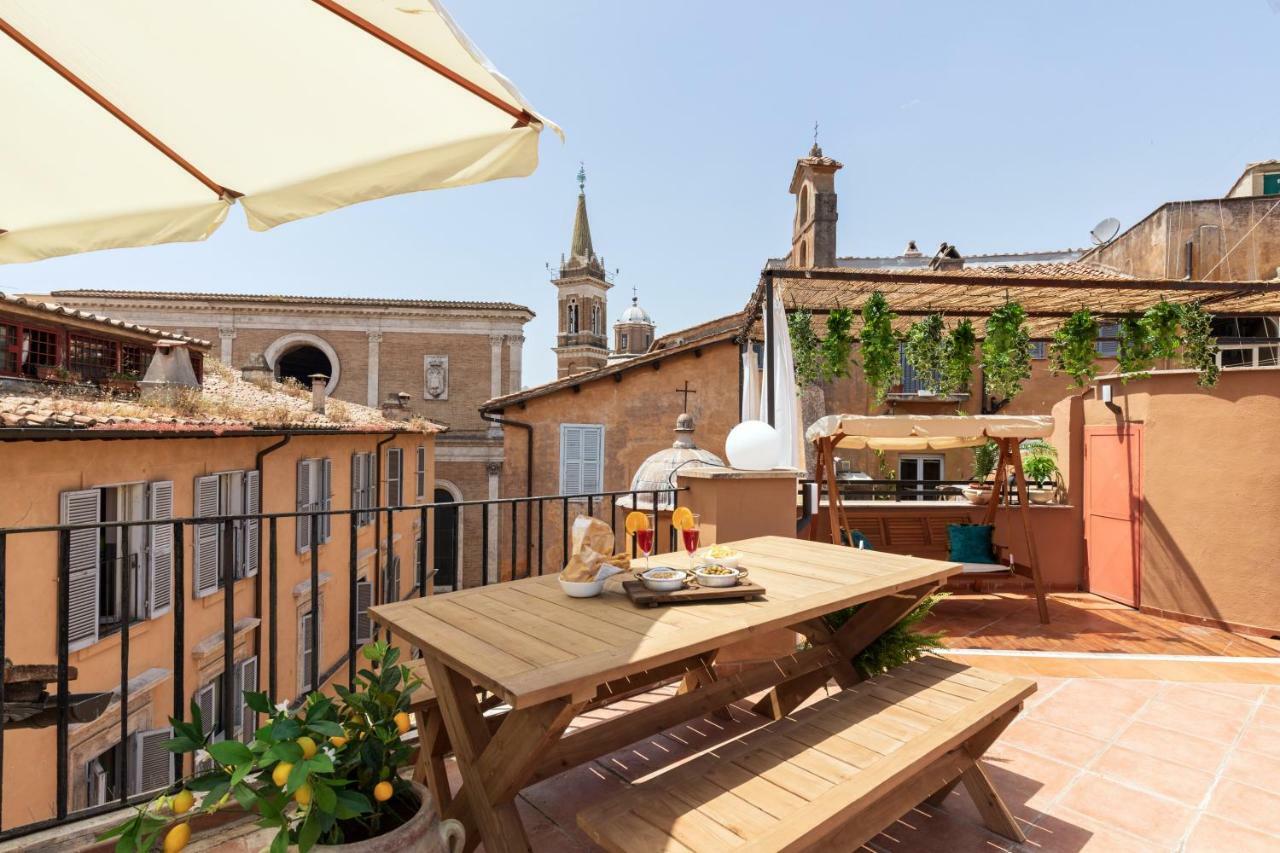 Presidential Penthouse Navona Lägenhet Rom Exteriör bild
