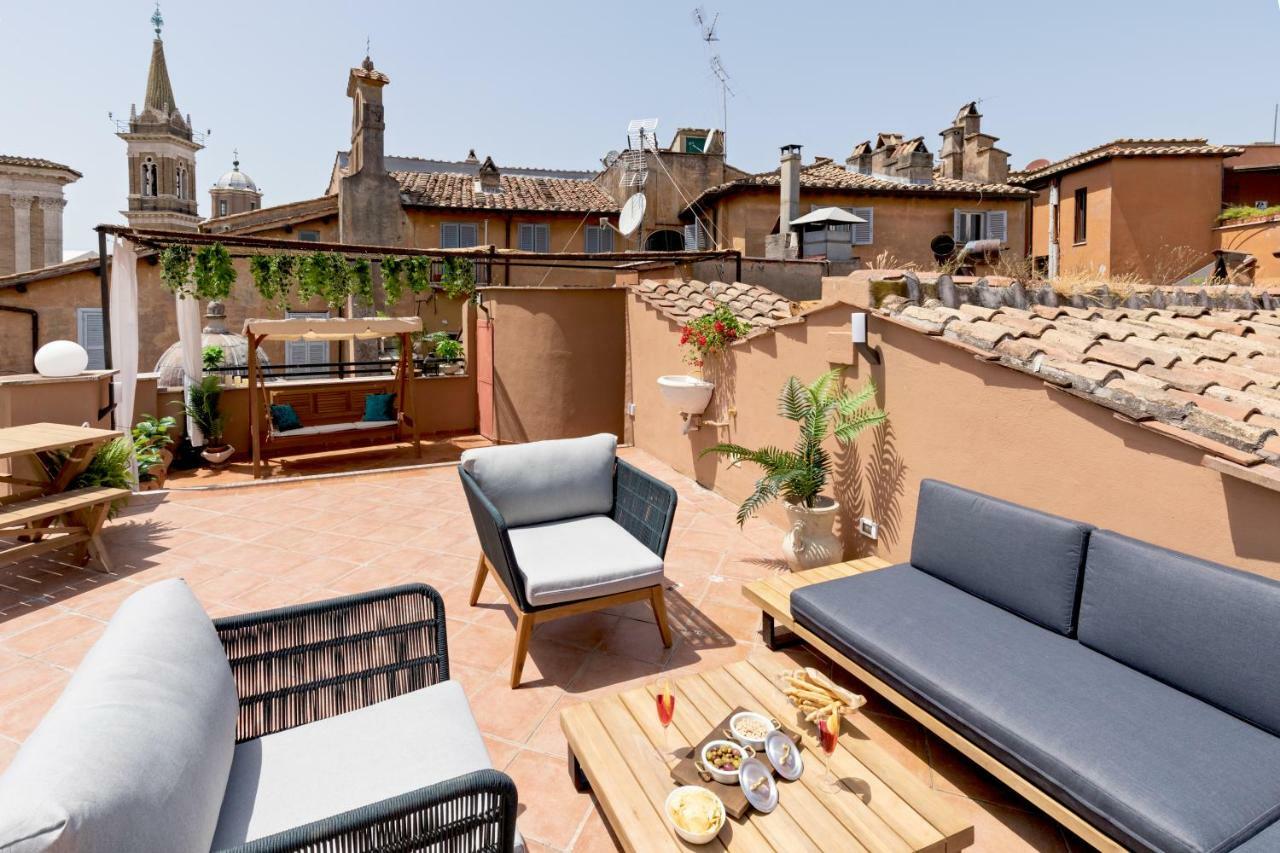 Presidential Penthouse Navona Lägenhet Rom Exteriör bild