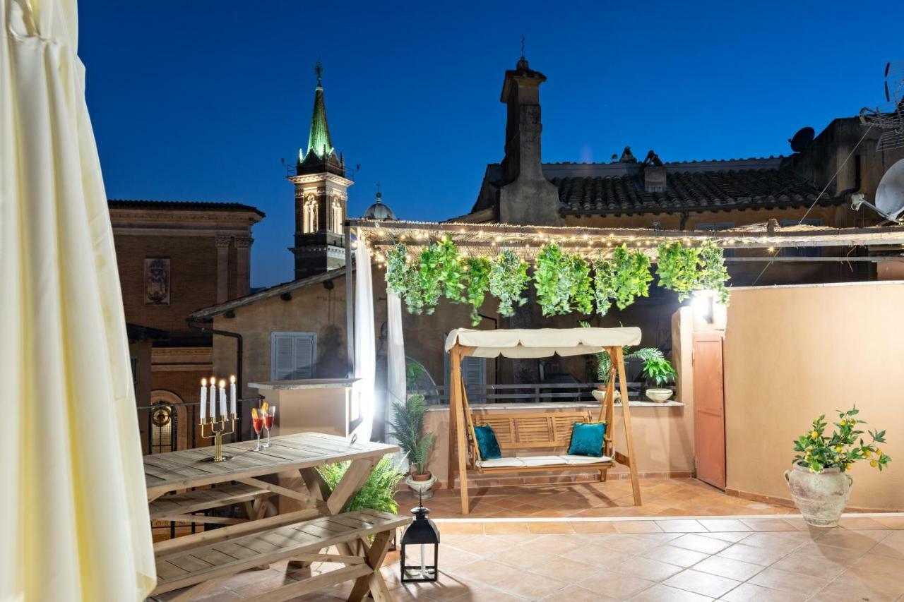 Presidential Penthouse Navona Lägenhet Rom Exteriör bild
