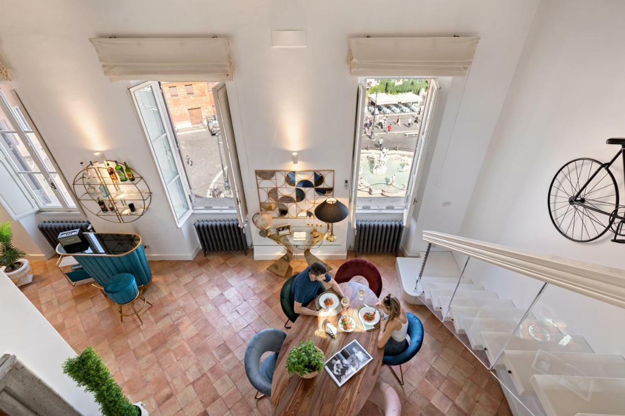 Presidential Penthouse Navona Lägenhet Rom Exteriör bild