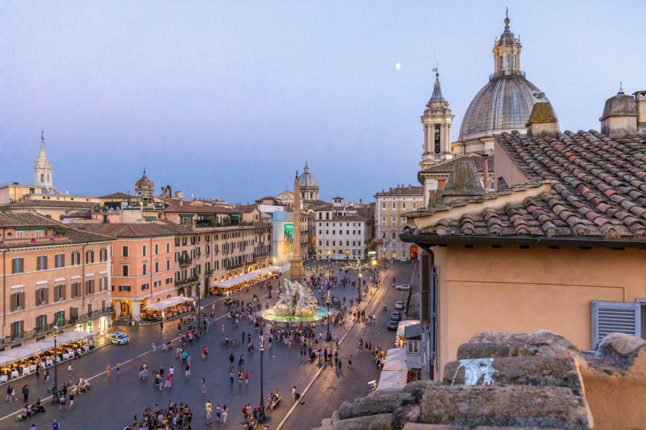 Presidential Penthouse Navona Lägenhet Rom Exteriör bild