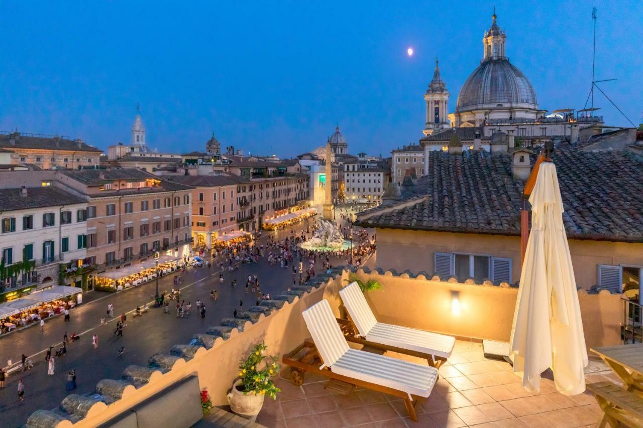 Presidential Penthouse Navona Lägenhet Rom Exteriör bild