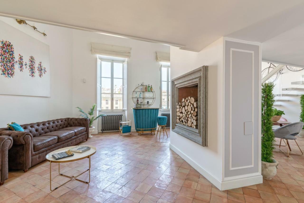 Presidential Penthouse Navona Lägenhet Rom Exteriör bild