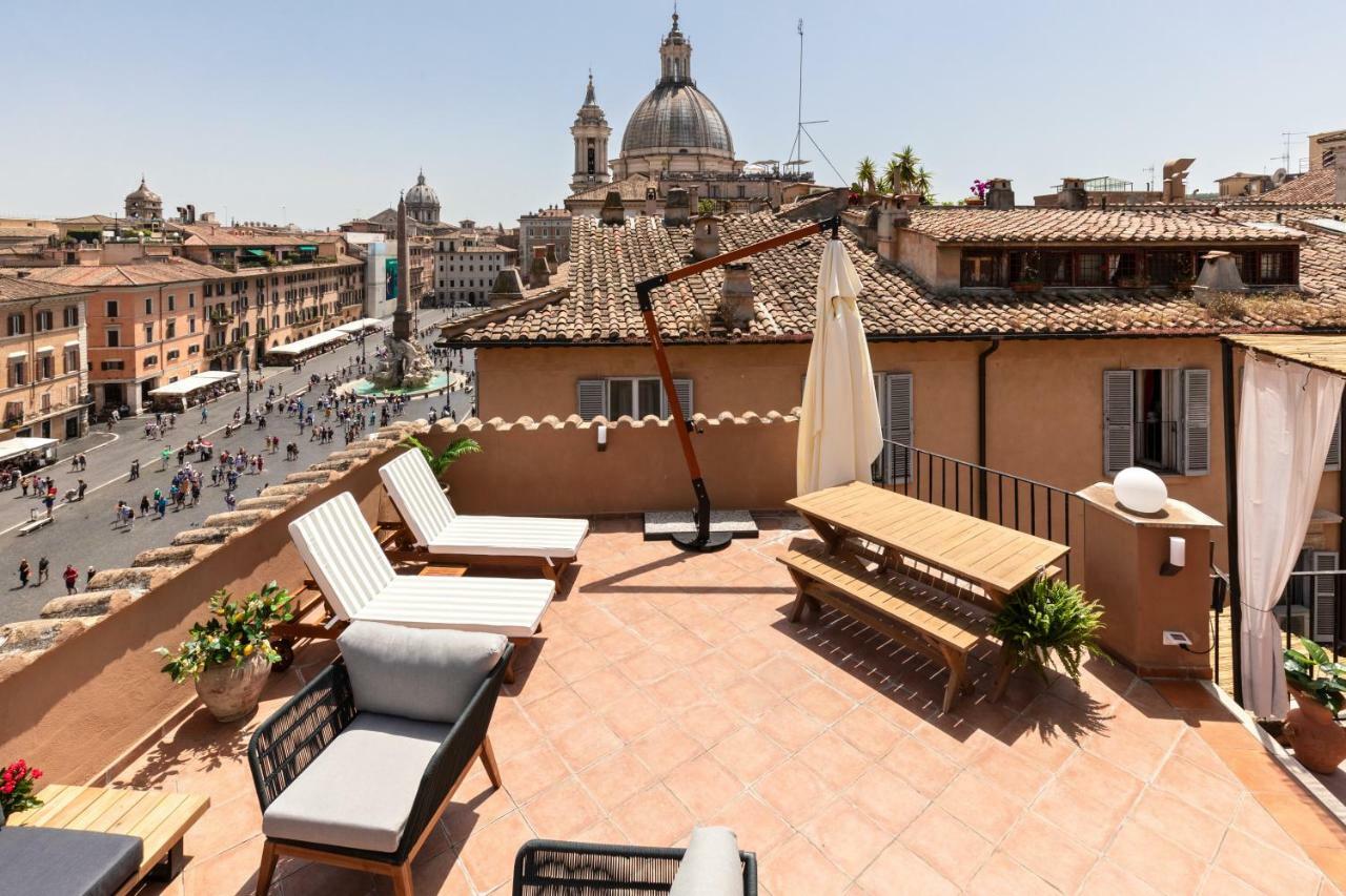 Presidential Penthouse Navona Lägenhet Rom Exteriör bild